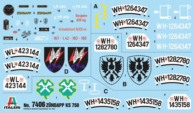1/9 Zundapp KS 750 with Sidecar - Hobby Sense