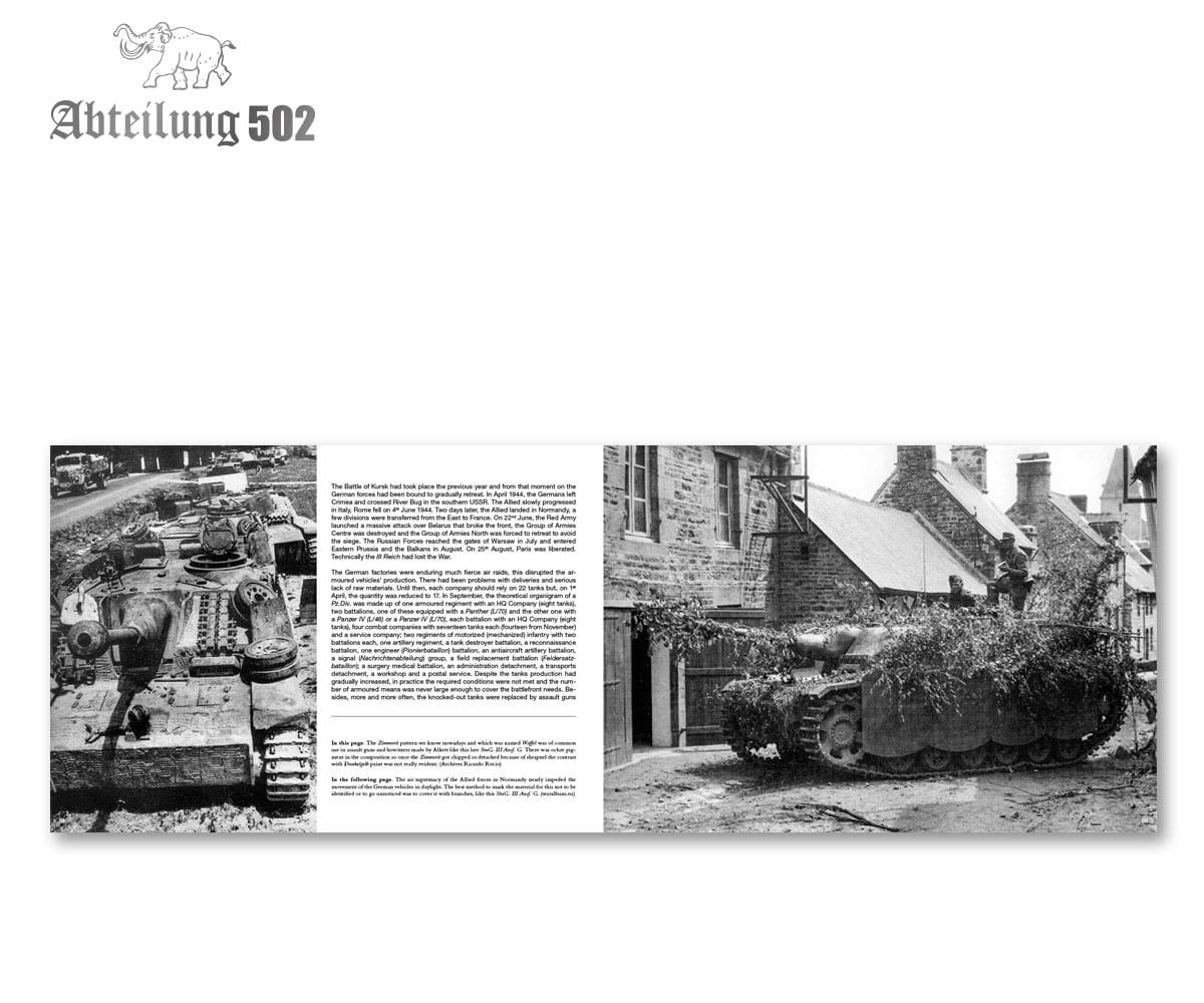 Camouflage Colors and Organization of the German Armored Force (1917-1945) - Hobby Sense
