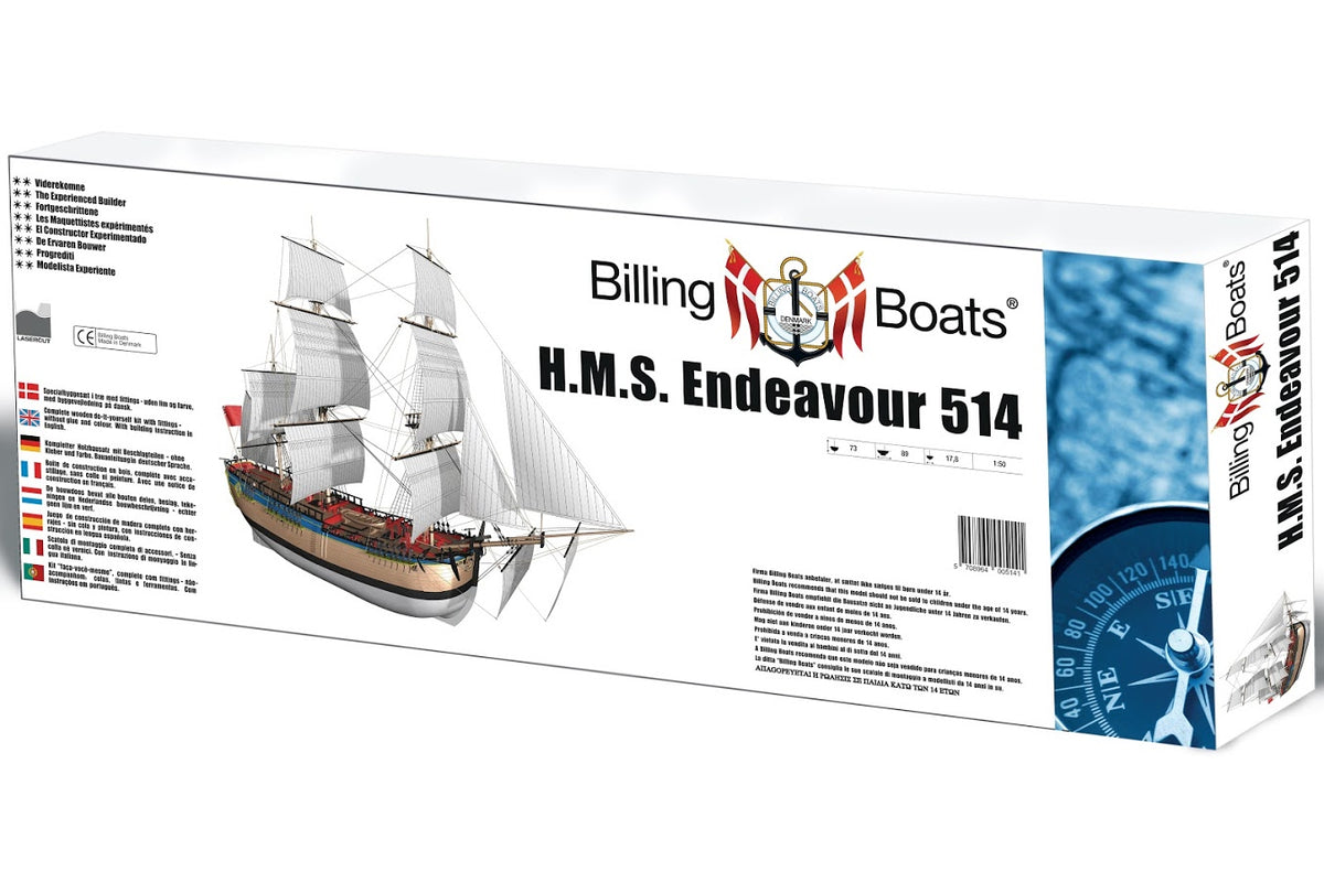 1/50 HMS Endeavour - Hobby Sense