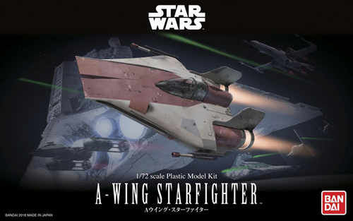 1/72 A-Wing Starfighter, Star Wars - Hobby Sense