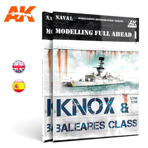 Modelling Full Ahead 1 Knox and Baleares Class - Hobby Sense