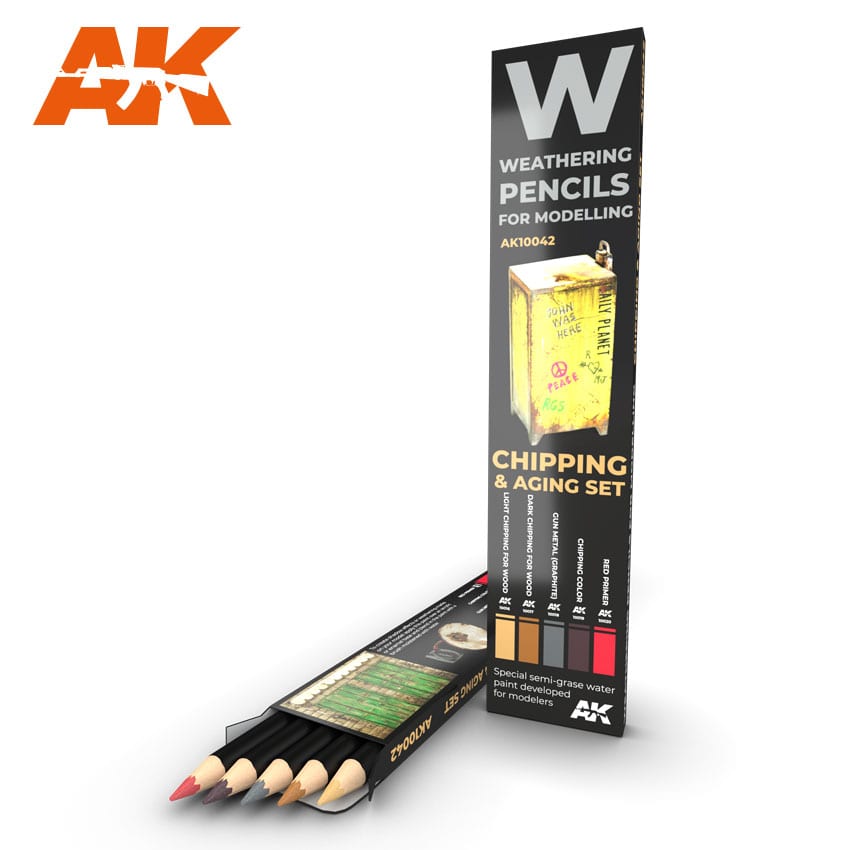 AK Interactive Weathering Pencils SETS - Hobby Sense