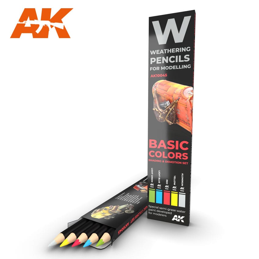 AK Interactive Weathering Pencils SETS - Hobby Sense