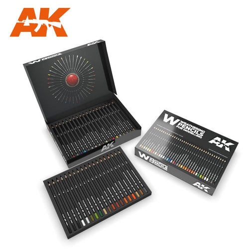 Weathering Pencils Deluxe Edition Box - Hobby Sense