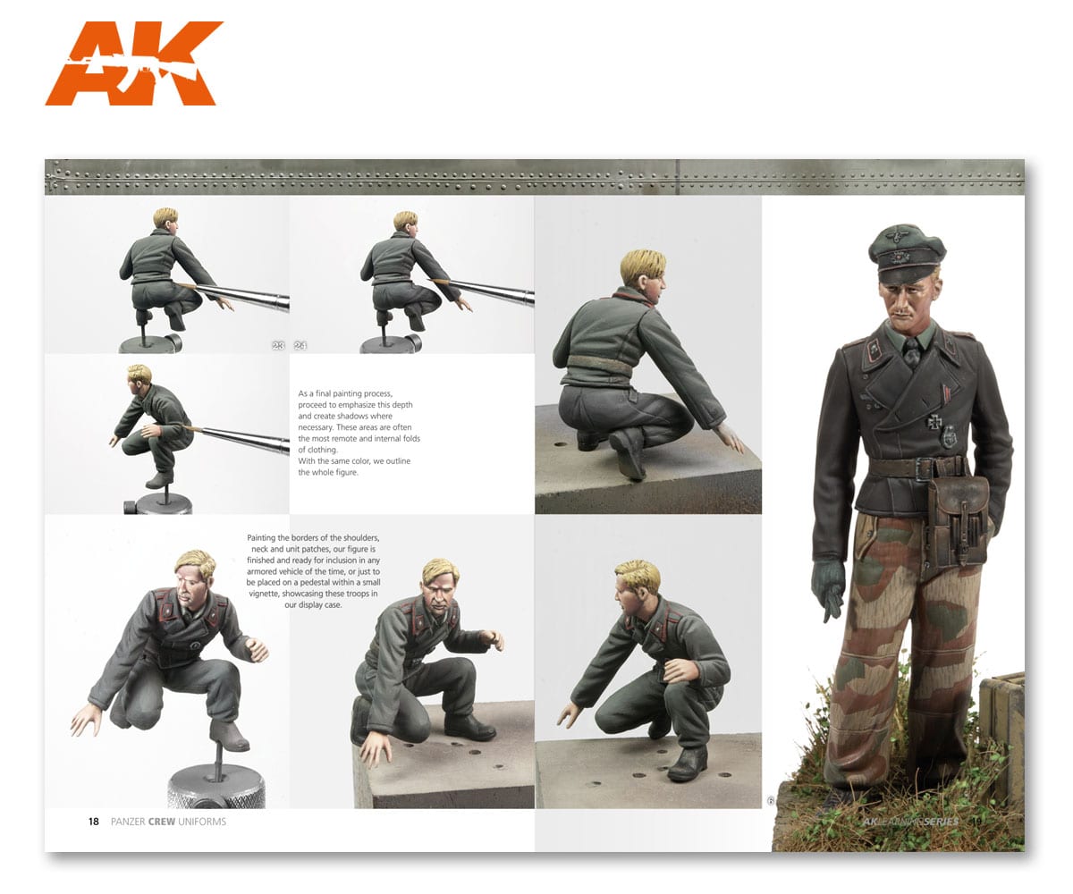 Panzer Crew Uniforms Painting Guide - Hobby Sense