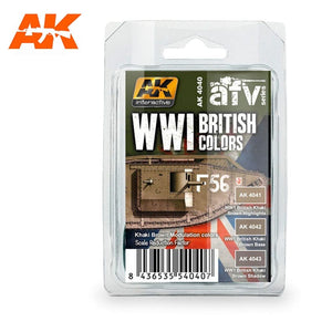 AK Interactive Paint Sets, AFV Series - Hobby Sense