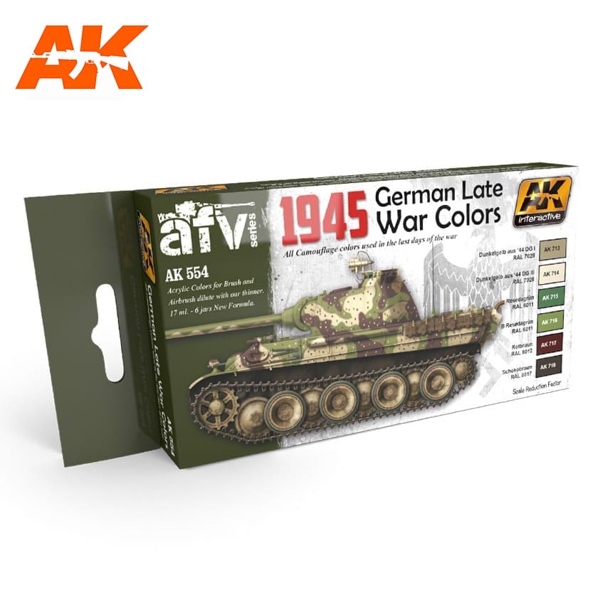 AK Interactive Paint Sets, AFV Series - Hobby Sense