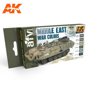 AK Interactive Paint Sets, AFV Series - Hobby Sense