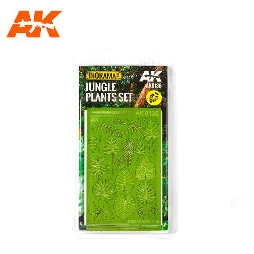 AK Interactive Diorama Series, Plants, Leaves, Moss and more - Hobby Sense