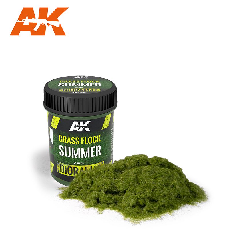 AK Interactive Grass Flock - Hobby Sense