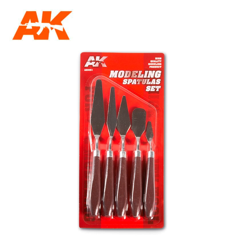Modeling Spatulas Set - Hobby Sense
