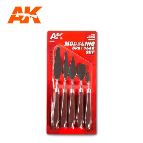 Modeling Spatulas Set - Hobby Sense