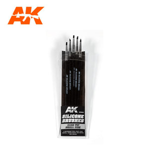 AK Interactive Silicone Brushes - Hobby Sense