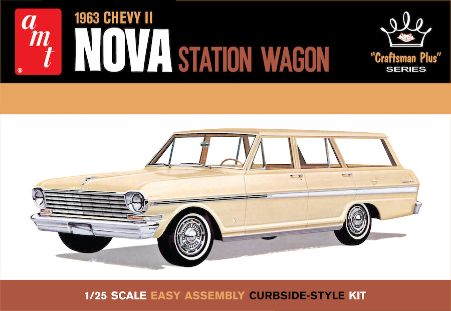 1/25 1963 Chevy Nova II Station Wagon - Hobby Sense