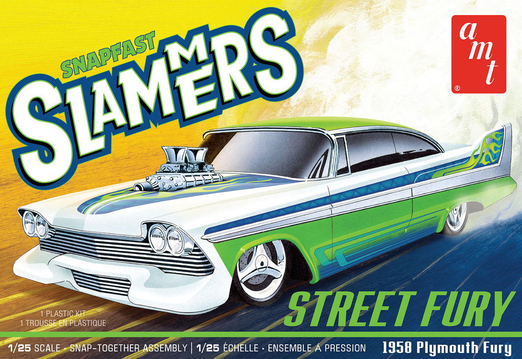 1/25 1958 Plymouth Slammers, Snap - Hobby Sense
