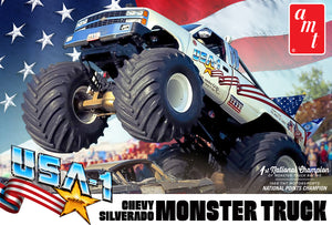 125 USA1 Chevy Silverado Monster Truck - Hobby Sense