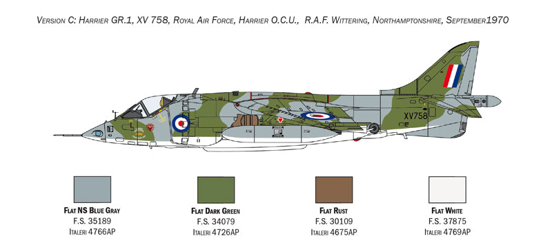 1/72 Harrier GR.1 Transatlantic Air Race 50th Anniversary - Hobby Sense