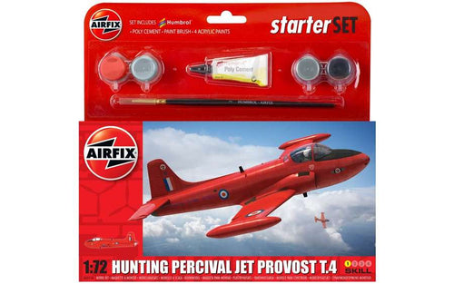1/72 Hunting Percival Jet Provost T.4 Starter Set - Hobby Sense