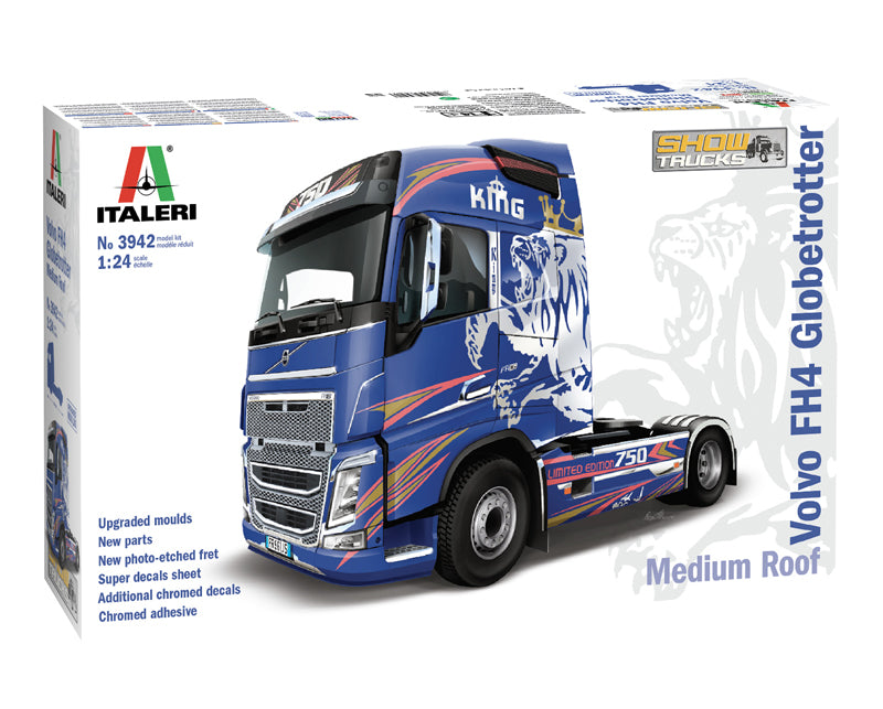 1/24 Volvo FH4 Globetrotter Medium Roof - Hobby Sense