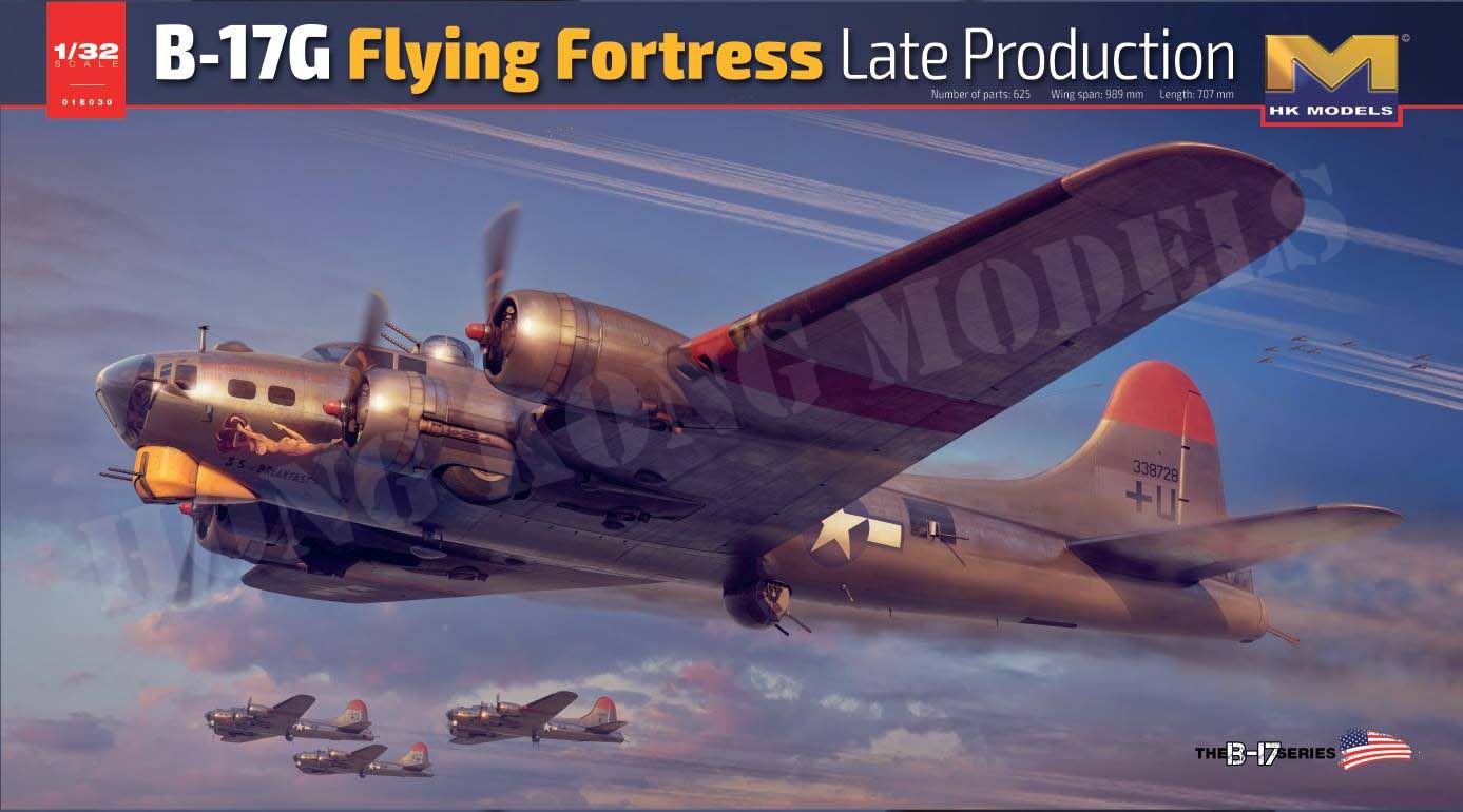 1/32 B17G Flying Fortress Late Production - Hobby Sense
