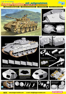 Berge Panther Command Tank w/PzKpfw IV Ausf G Turret - Hobby Sense