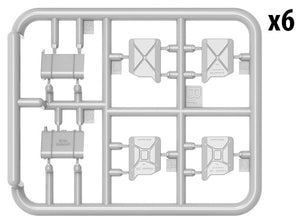 1/35 German Jerry Cans Set WWII - Hobby Sense