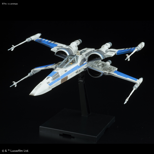 1/72 Blue Squadron Resistance X-Wing Fighter, Star Wars - Hobby Sense