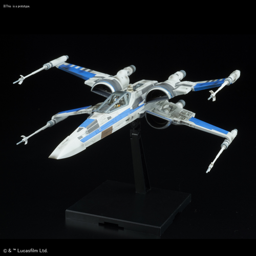 1/72 Blue Squadron Resistance X-Wing Fighter, Star Wars - Hobby Sense