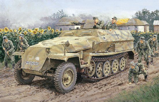 SdKfz 251 Ausf C Halftrack 1939-45 - Hobby Sense