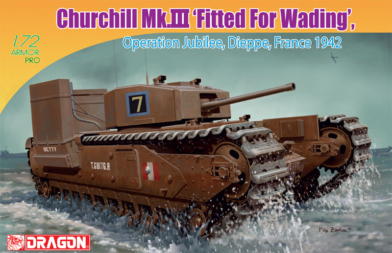 Churchill Mk III Tank w/Deep Wading Kit - Hobby Sense