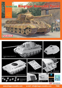 SdKfz 182 King Tiger Henschel Tank - Hobby Sense