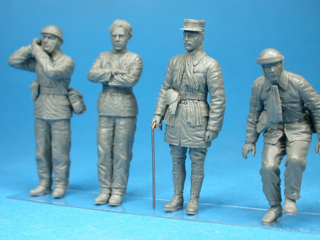 1/35 French Tank Crew - Hobby Sense
