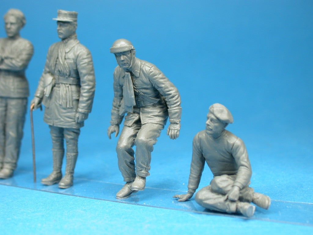 1/35 French Tank Crew - Hobby Sense
