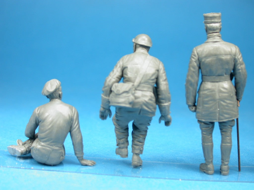 1/35 French Tank Crew - Hobby Sense