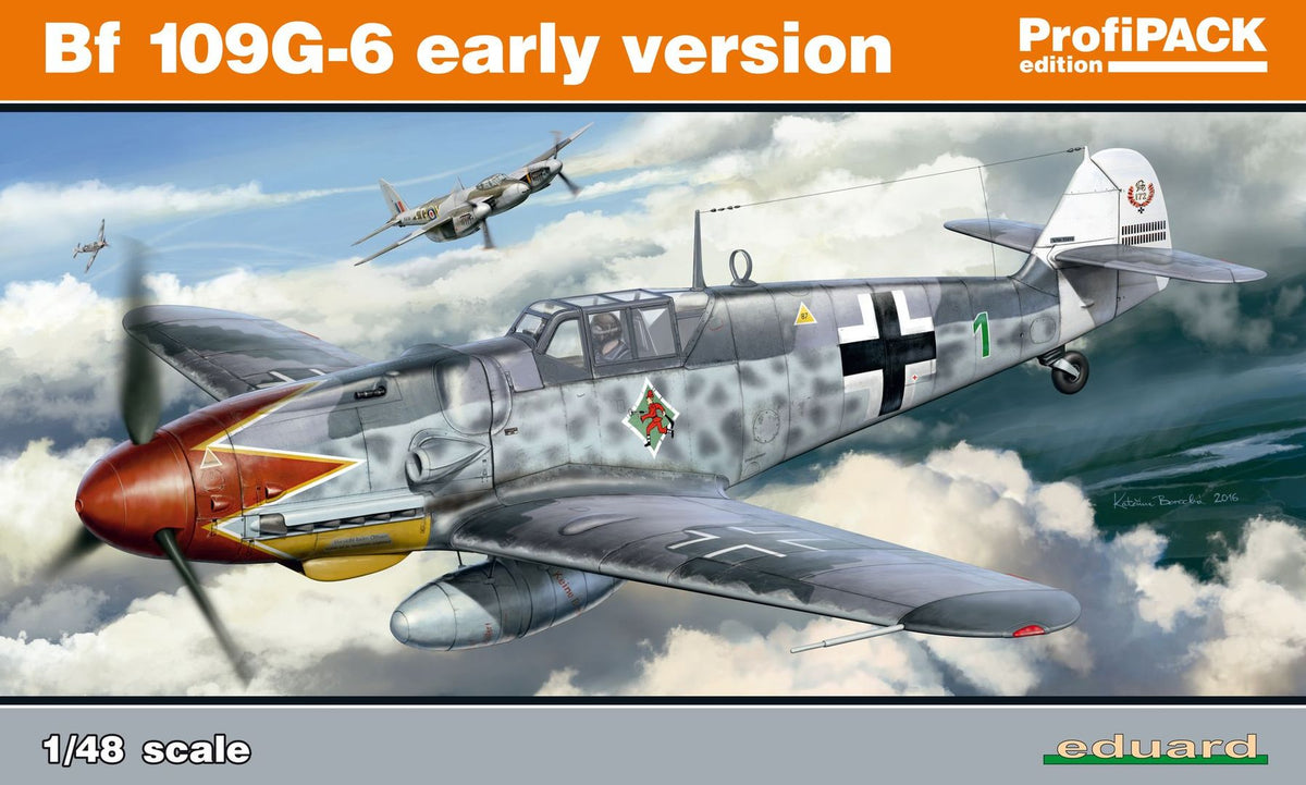1/48 Bf 109G-6 Early Version Profipack - Hobby Sense