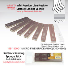Infini Sanding Sponges and Sticks - Hobby Sense
