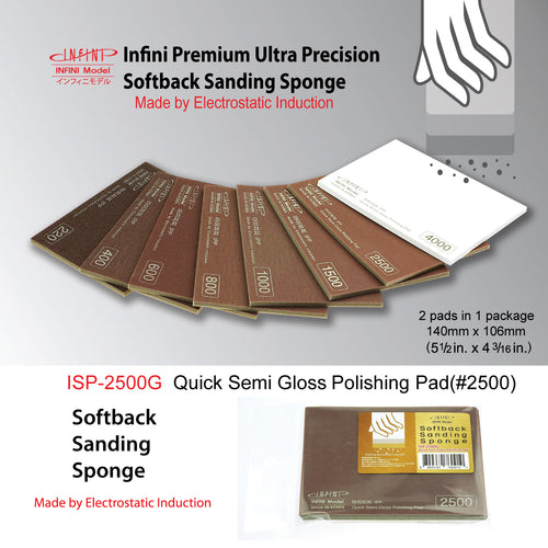 Infini Sanding Sponges and Sticks - Hobby Sense