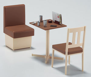1/12 Family Restaurant Table and Chair (snap) - Hobby Sense