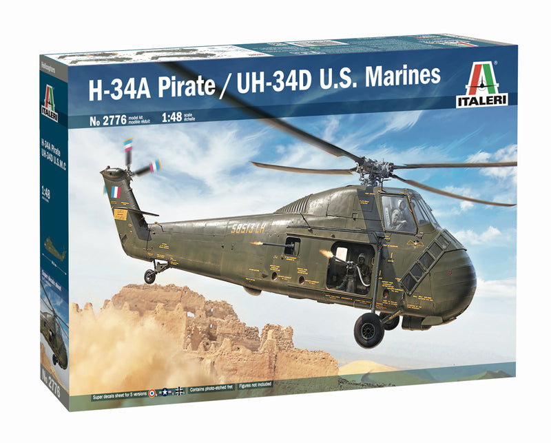 1/48 H34A Pirate UH34D US Marines - Hobby Sense