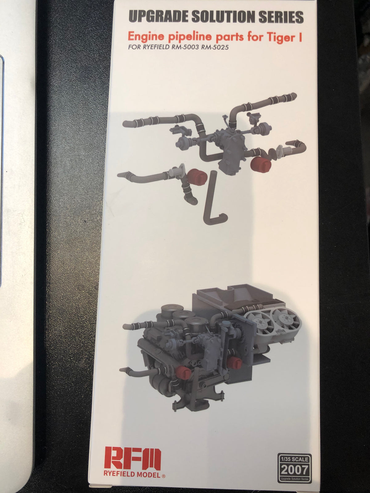 1/35 Upgrade for RFM 5003/5025 Engine Pipeline Parts for Tiger I - Hobby Sense