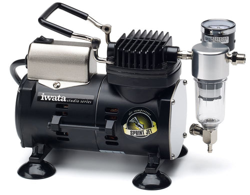 Iwata Sprint Jet 110-120V Airbrush Compressor - Hobby Sense