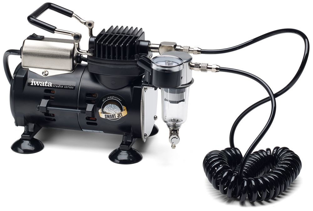 Iwata Smart Jet 110-120V Airbrush Compressor - Hobby Sense
