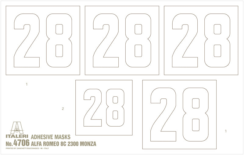 1/12 Alfa Romeo 8C 2300 Monza - Hobby Sense