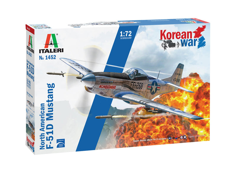 1/72 North American F51D Mustang Korean War - Hobby Sense