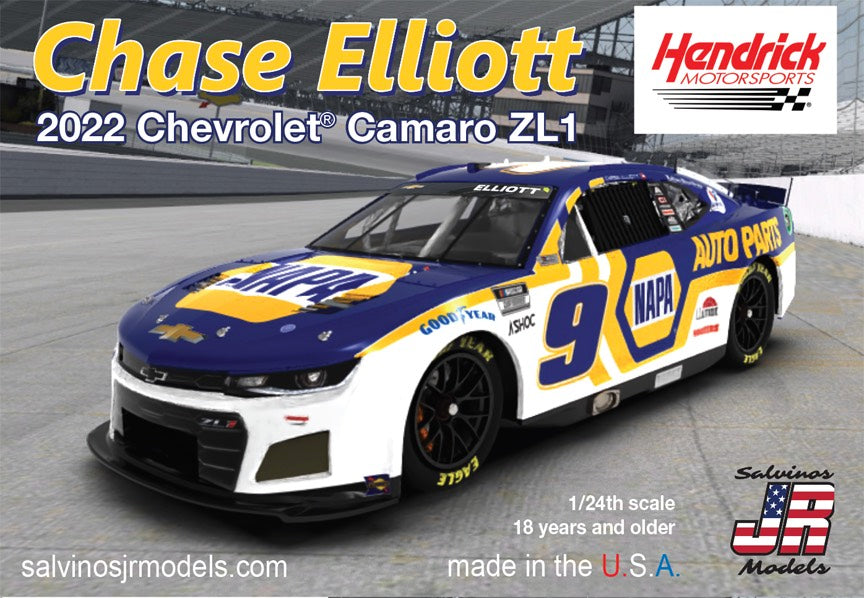 1/24 Chase Elliott 2022 Chevrolet Camaro #9 | Hobby Sense