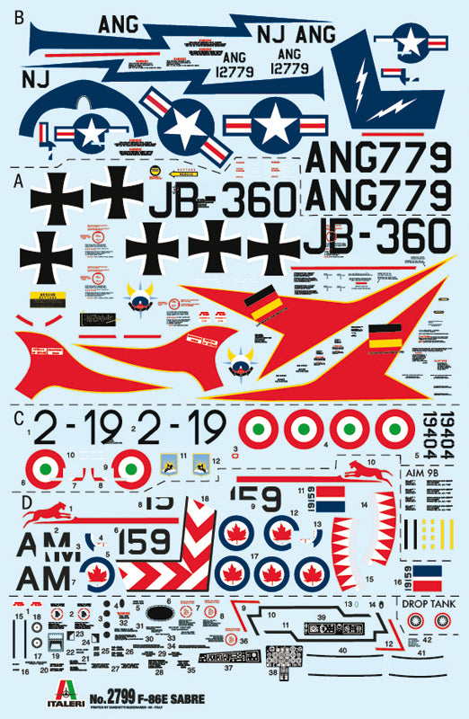 1/48 F-86E Sabre with Canadian Markings - Hobby Sense