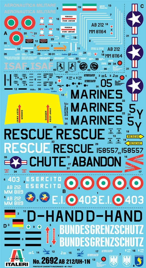 1/48 Bell AB 212 /UH 1N - Hobby Sense