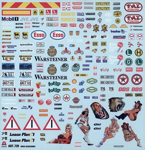 1/24 Truck Accessories - Hobby Sense