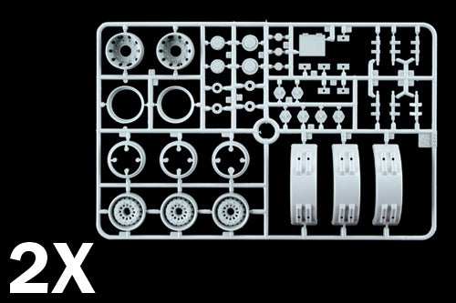 1/24 Wheels Rims and Mud Guards - Hobby Sense