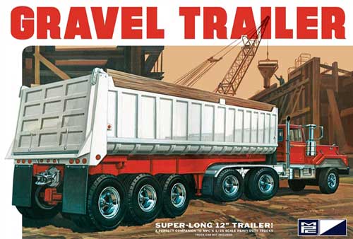 1/25 Axle Gravel Trailer - Hobby Sense